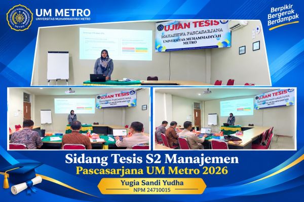 SIDANG TESIS PRODI MAGISTER MANAJEMEN