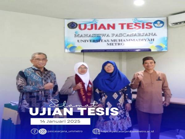 Ujian Tesis Mahasiswa AP