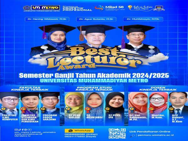 Best Lecturer 2024