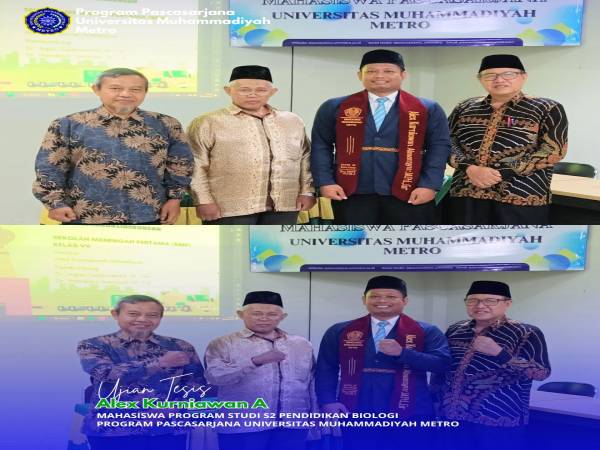 Ujian Tesis Alex Kurniawan 