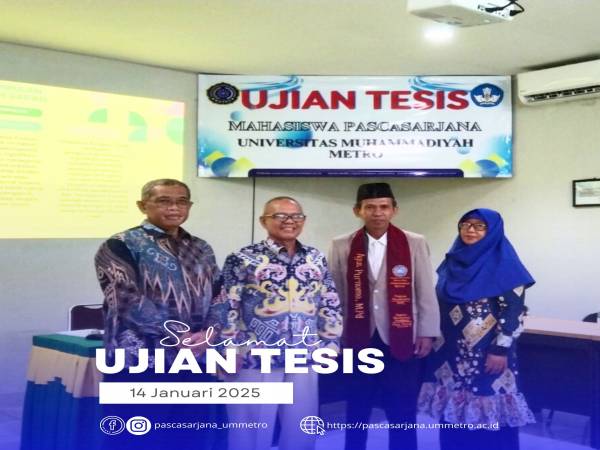 Ujian Tesis Mahasiswa AP